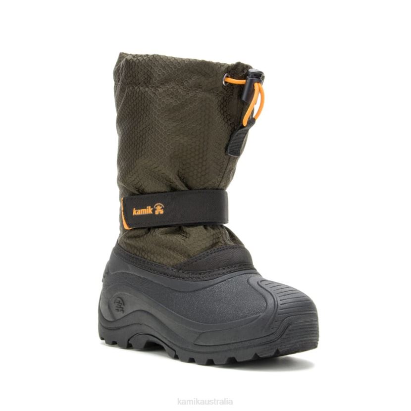 Kamik WINTER BOOTS KIDS FINLEY 2 J6JJBP278 DARK OLIVE