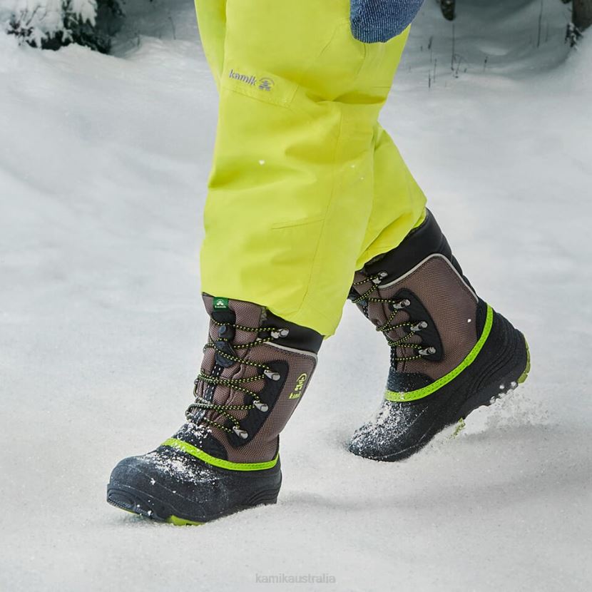 Kamik WINTER BOOTS KIDS LUKE 3 J6JJBP291 CHARCOAL