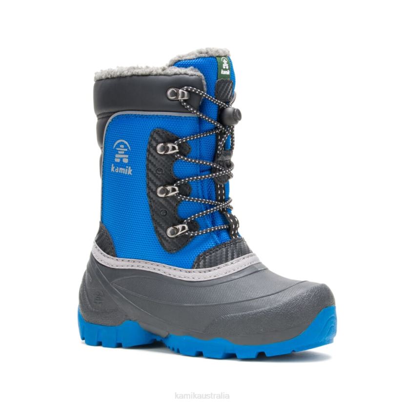 Kamik WINTER BOOTS KIDS LUKE 3 J6JJBP293 BLACK/BLUE