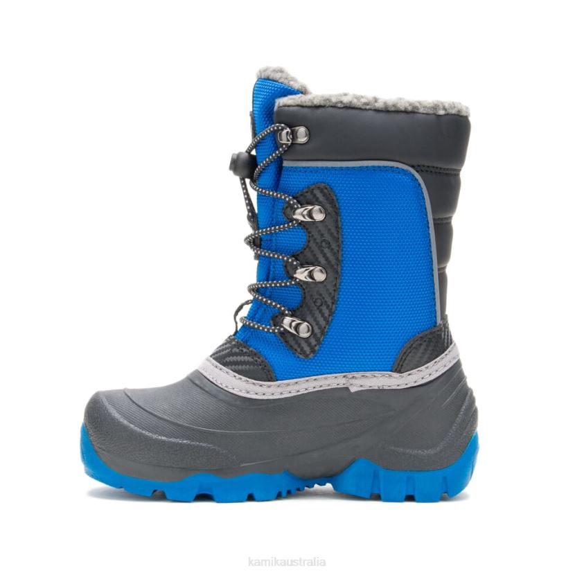 Kamik WINTER BOOTS KIDS LUKE 3 J6JJBP293 BLACK/BLUE