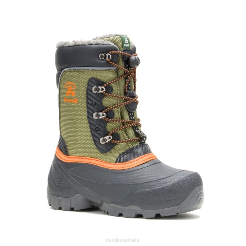 Kamik WINTER BOOTS KIDS LUKE 3 J6JJBP294 OLIVE