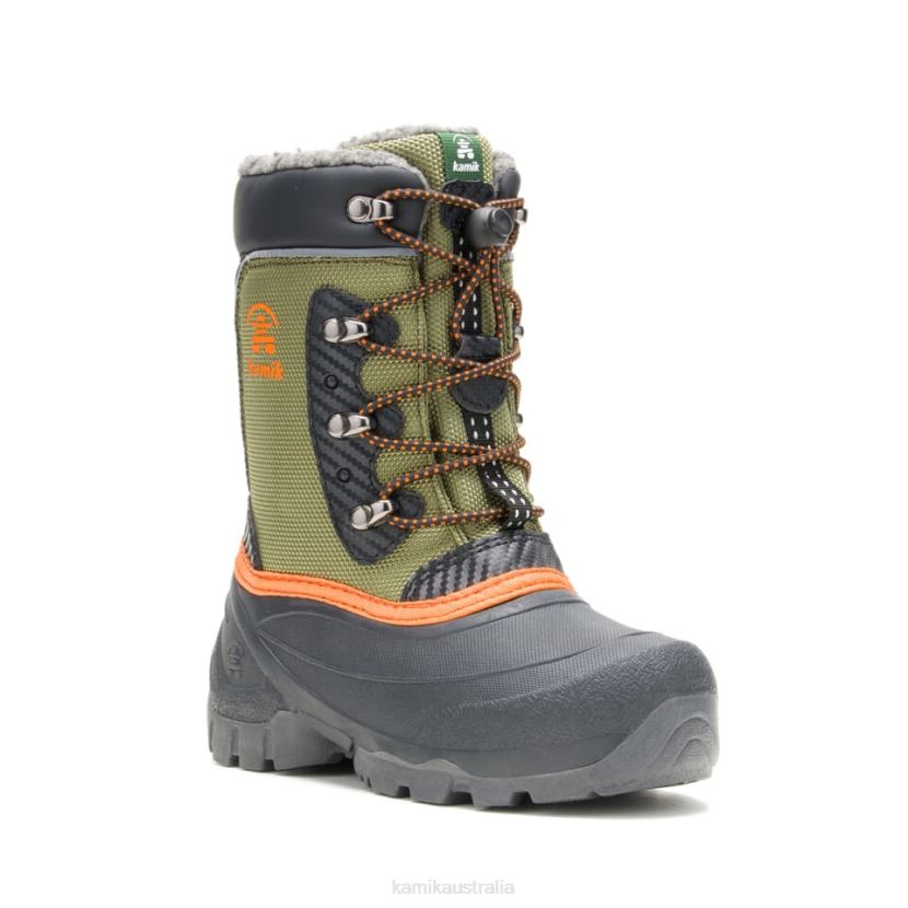 Kamik WINTER BOOTS KIDS LUKE 3 J6JJBP294 OLIVE