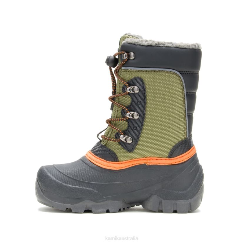 Kamik WINTER BOOTS KIDS LUKE 3 J6JJBP294 OLIVE