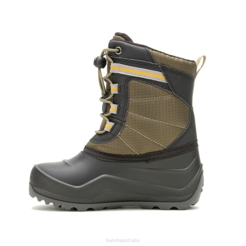 Kamik WINTER BOOTS KIDS MAXX J6JJBP312 DARK OLIVE