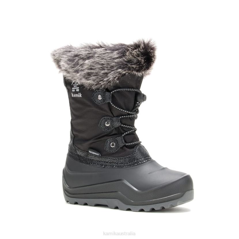 Kamik WINTER BOOTS KIDS POWDERY 3 J6JJBP330 BLACK