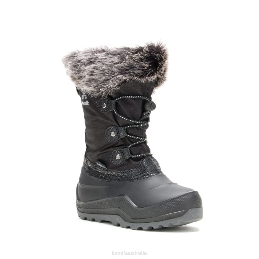 Kamik WINTER BOOTS KIDS POWDERY 3 J6JJBP330 BLACK