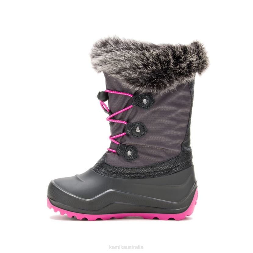 Kamik WINTER BOOTS KIDS POWDERY 3 J6JJBP331 CHARCOAL