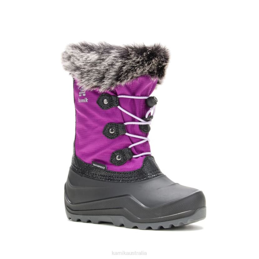 Kamik WINTER BOOTS KIDS POWDERY 3 J6JJBP332 GRAPE