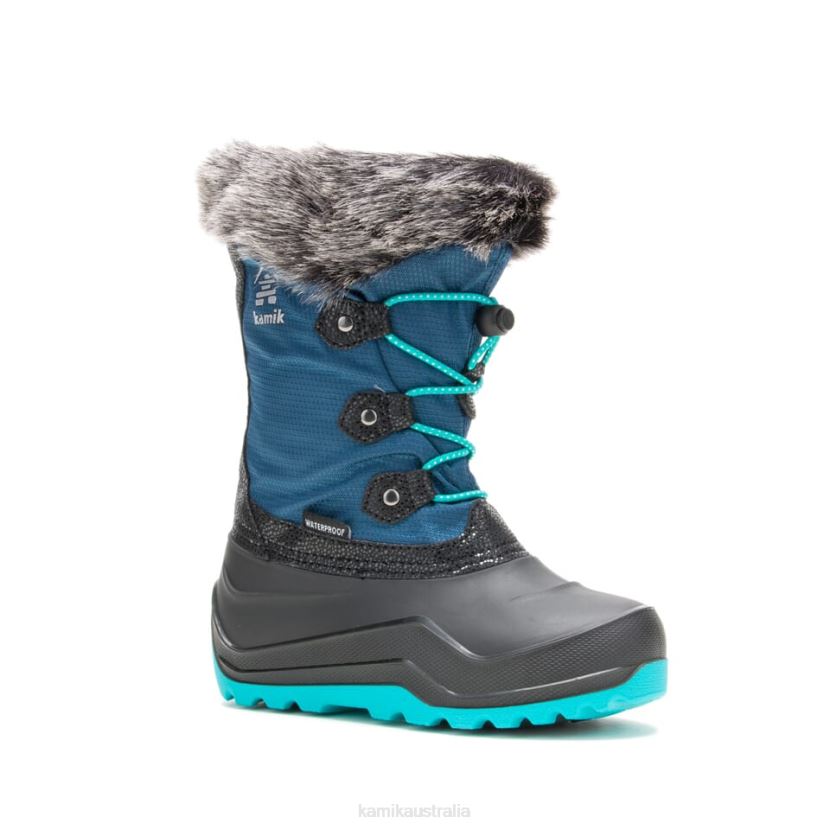 Kamik WINTER BOOTS KIDS POWDERY 3 J6JJBP333 LIGHT NAVY