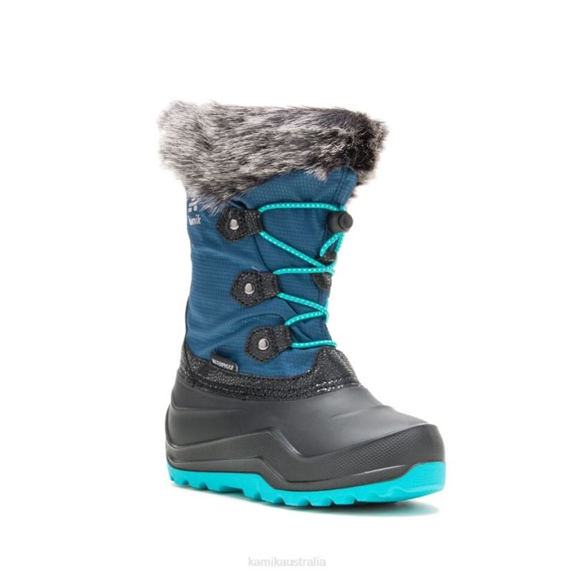 Kamik WINTER BOOTS KIDS POWDERY 3 J6JJBP333 LIGHT NAVY