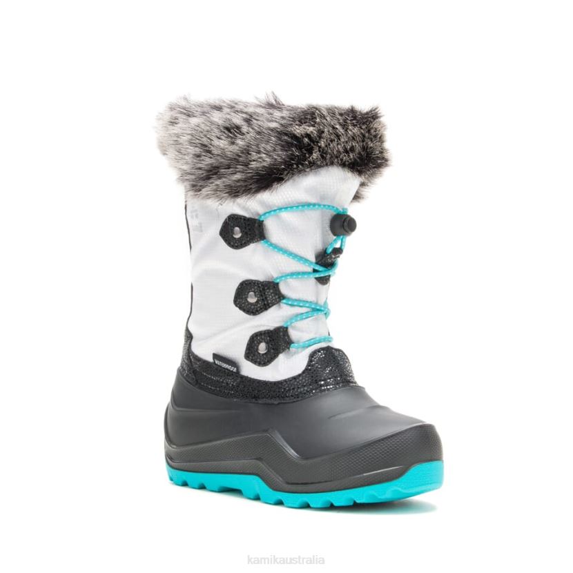 Kamik WINTER BOOTS KIDS POWDERY 3 J6JJBP334 WHITE
