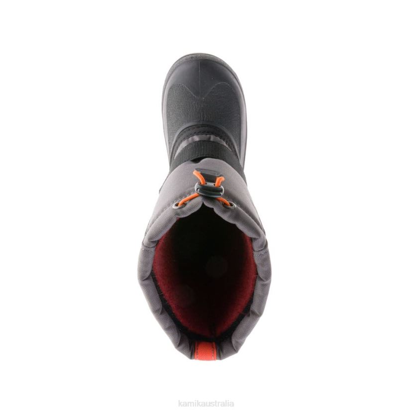 Kamik WINTER BOOTS KIDS ROCKET J6JJBP288 CHARCOAL/FLAME