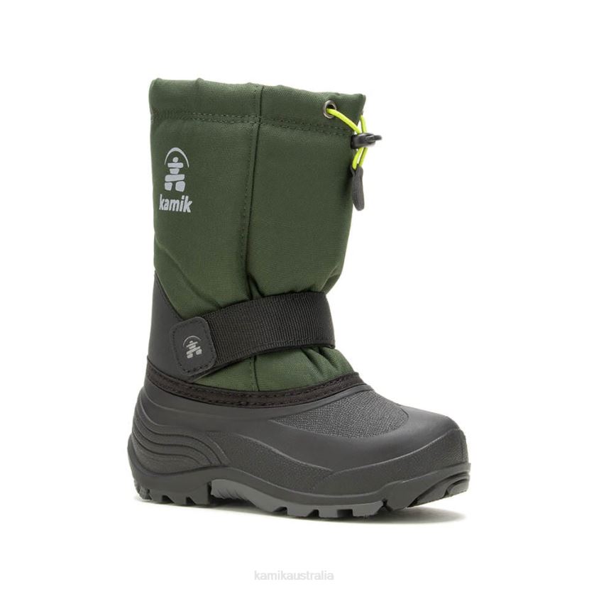Kamik WINTER BOOTS KIDS ROCKET J6JJBP289 DARK GREEN