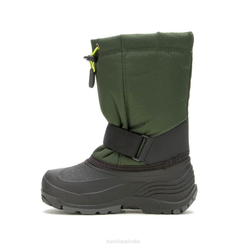 Kamik WINTER BOOTS KIDS ROCKET J6JJBP289 DARK GREEN