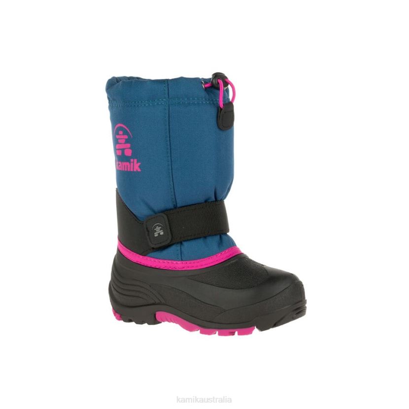 Kamik WINTER BOOTS KIDS ROCKET Wide J6JJBP343 LIGHT NAVY