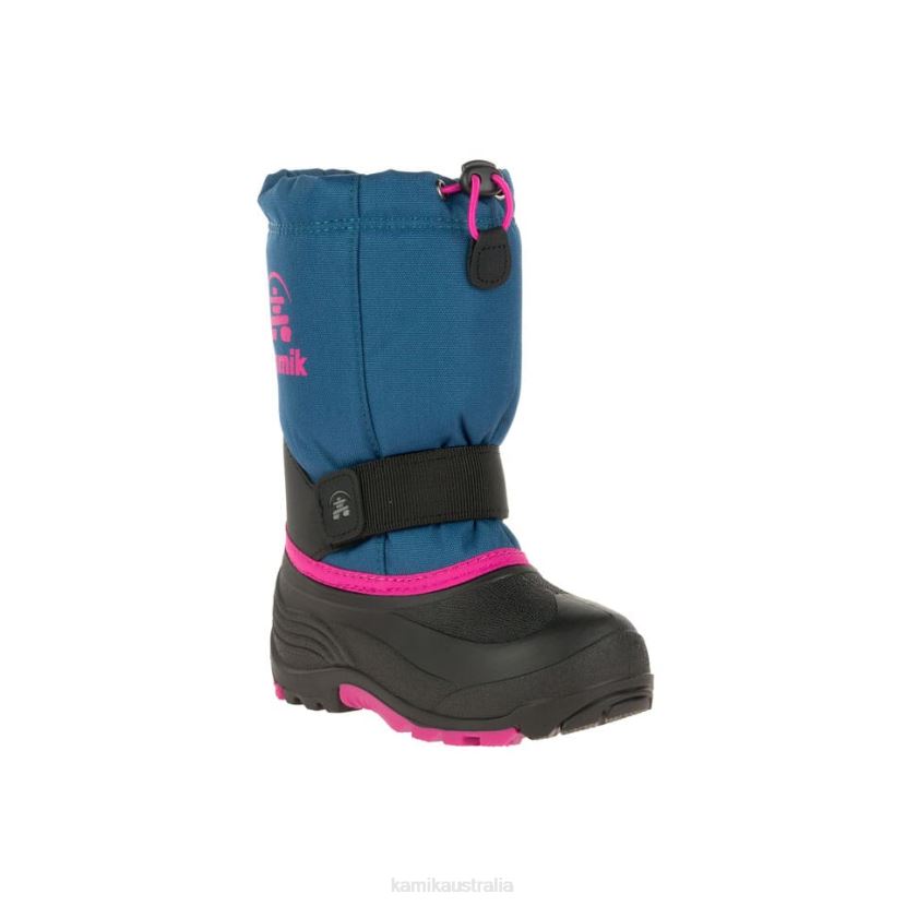 Kamik WINTER BOOTS KIDS ROCKET Wide J6JJBP343 LIGHT NAVY