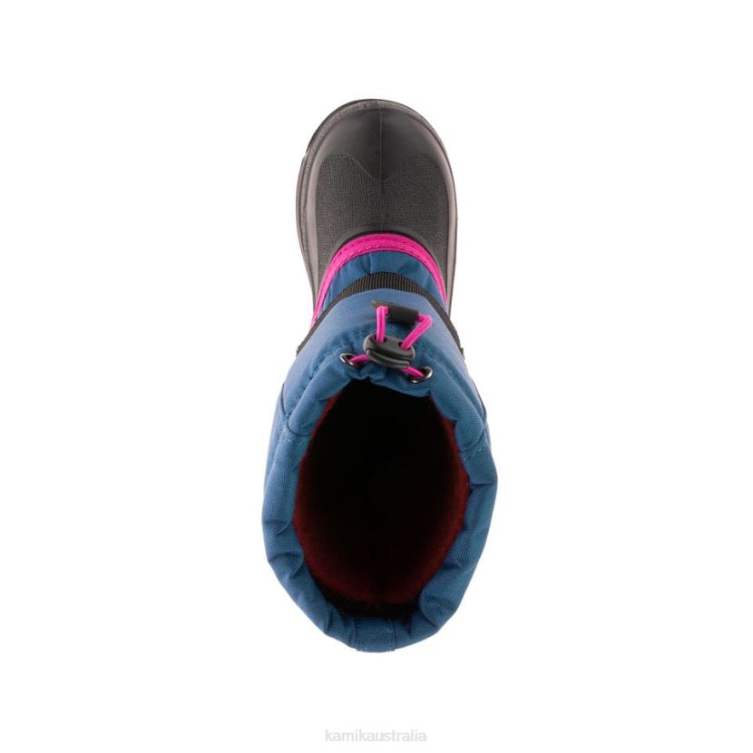 Kamik WINTER BOOTS KIDS ROCKET Wide J6JJBP343 LIGHT NAVY