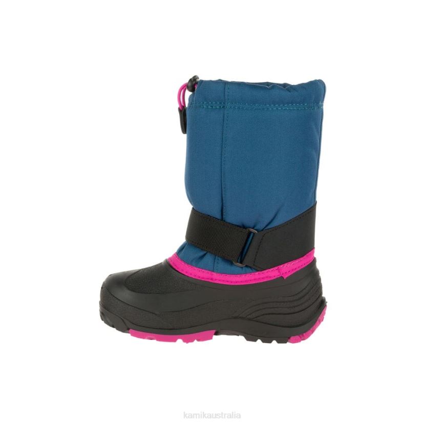Kamik WINTER BOOTS KIDS ROCKET Wide J6JJBP343 LIGHT NAVY