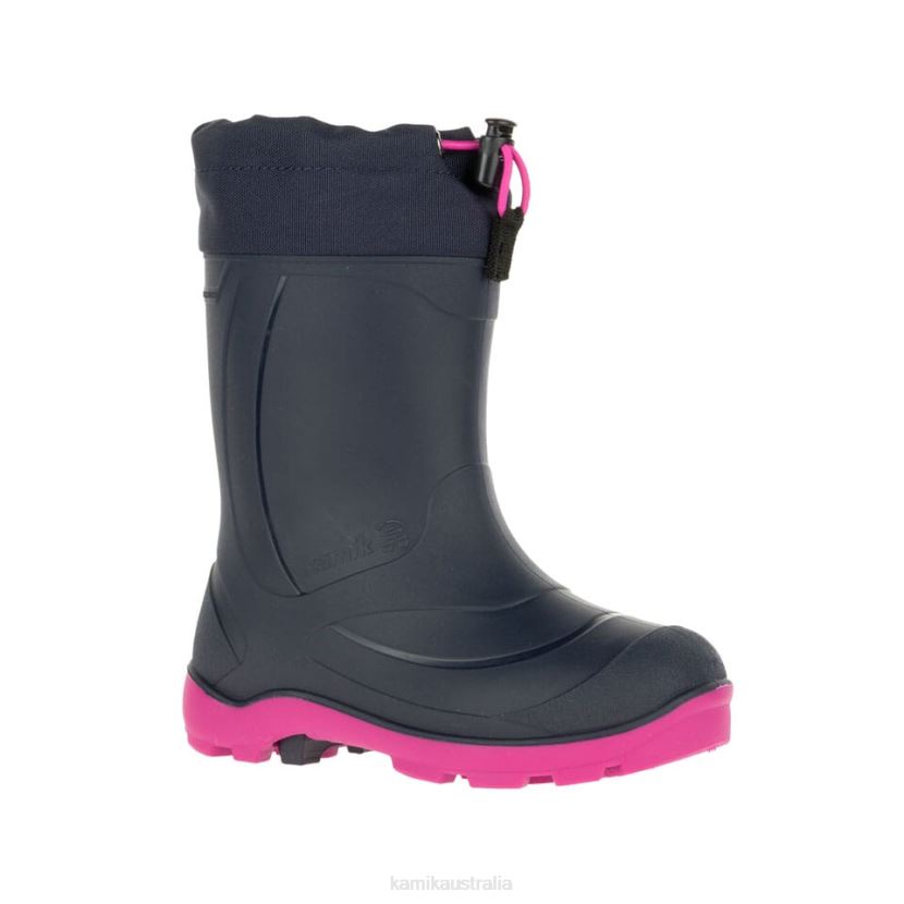 Kamik WINTER BOOTS KIDS SNOBUSTER 1 J6JJBP221 NAVY/MAGENTA