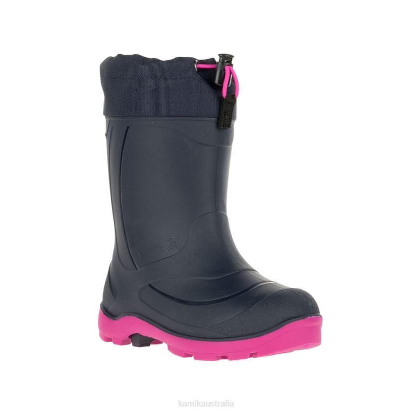 Kamik WINTER BOOTS KIDS SNOBUSTER 1 J6JJBP221 NAVY/MAGENTA