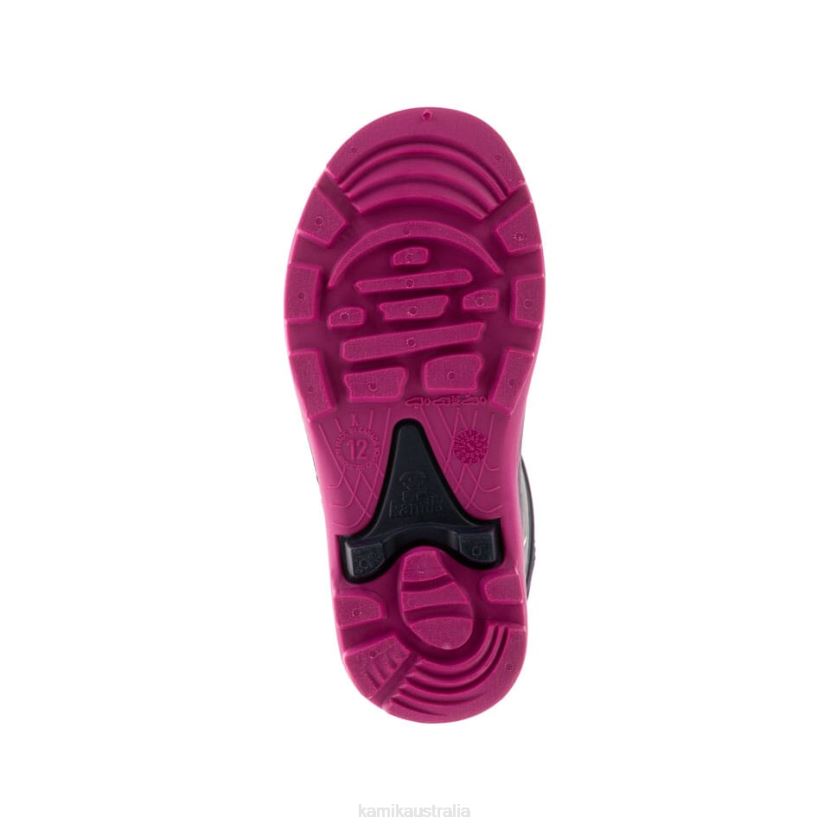 Kamik WINTER BOOTS KIDS SNOBUSTER 1 J6JJBP221 NAVY/MAGENTA