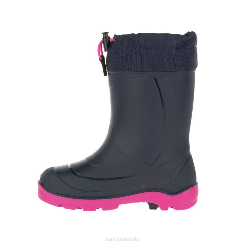 Kamik WINTER BOOTS KIDS SNOBUSTER 1 J6JJBP221 NAVY/MAGENTA
