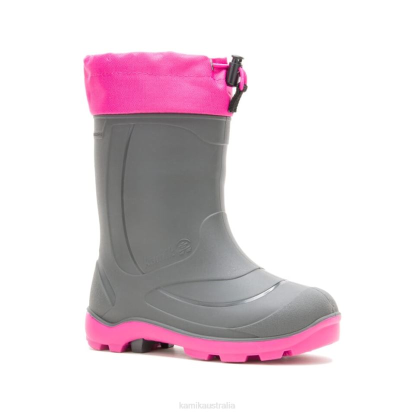 Kamik WINTER BOOTS KIDS SNOBUSTER 1 J6JJBP223 CHARCOAL/MAGENTA