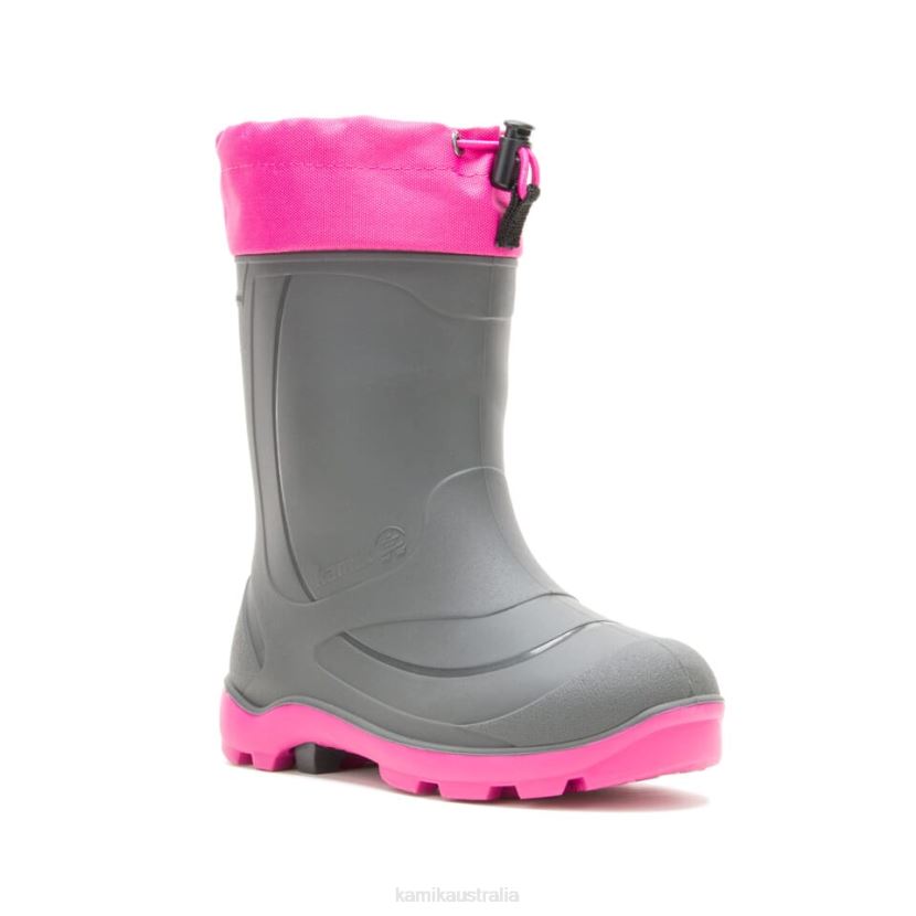 Kamik WINTER BOOTS KIDS SNOBUSTER 1 J6JJBP223 CHARCOAL/MAGENTA