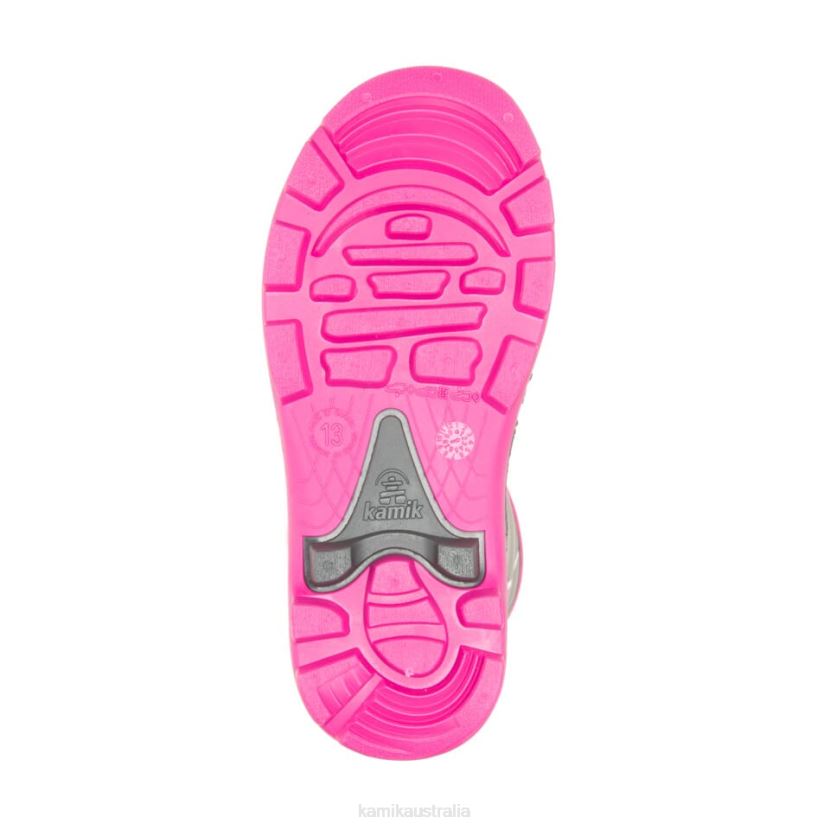 Kamik WINTER BOOTS KIDS SNOBUSTER 1 J6JJBP223 CHARCOAL/MAGENTA