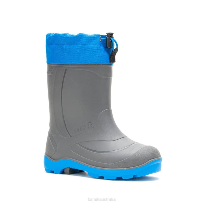 Kamik WINTER BOOTS KIDS SNOBUSTER 1 J6JJBP224 CHARCOAL/BLUE