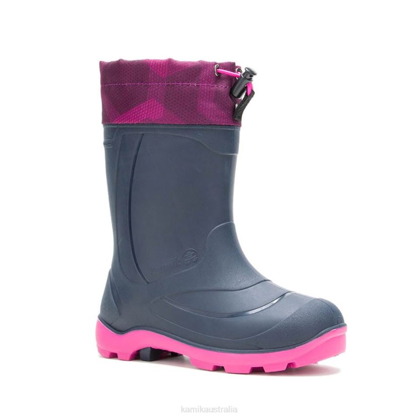 Kamik WINTER BOOTS KIDS SNOBUSTER 2 J6JJBP226 NAVY/PINK