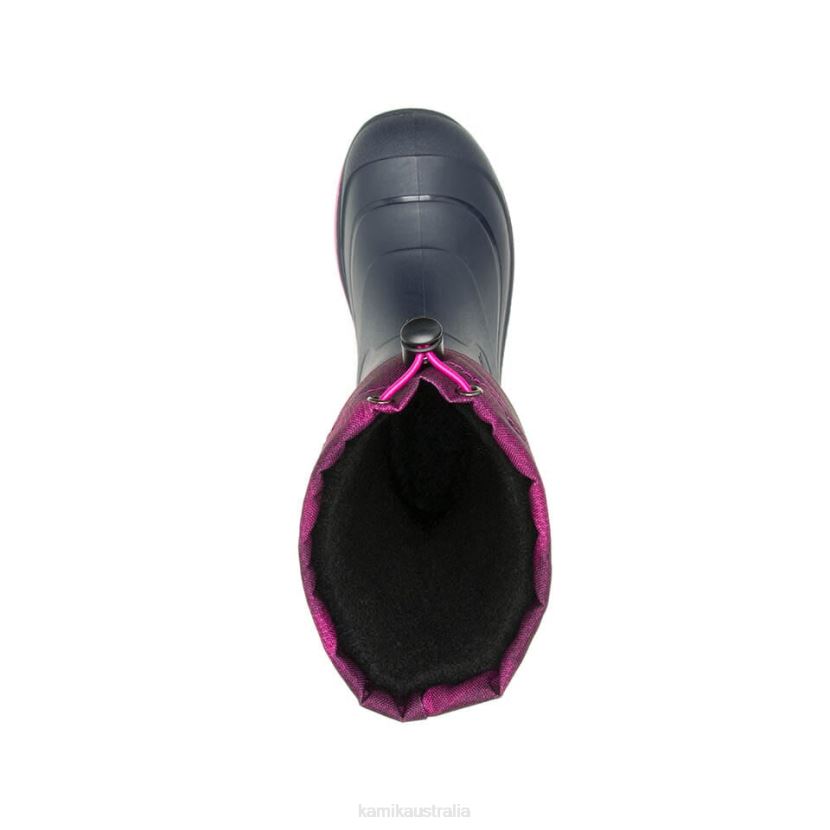 Kamik WINTER BOOTS KIDS SNOBUSTER 2 J6JJBP226 NAVY/PINK