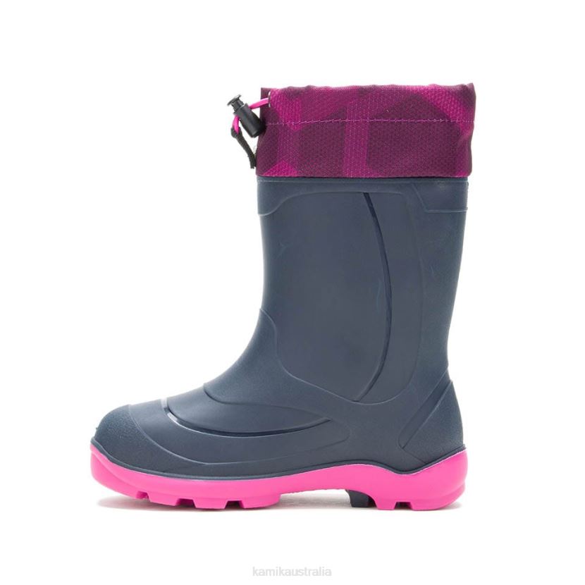 Kamik WINTER BOOTS KIDS SNOBUSTER 2 J6JJBP226 NAVY/PINK