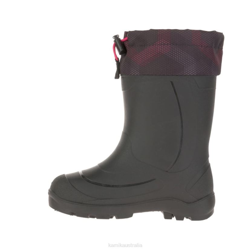 Kamik WINTER BOOTS KIDS SNOBUSTER 2 J6JJBP227 BLACK/RED