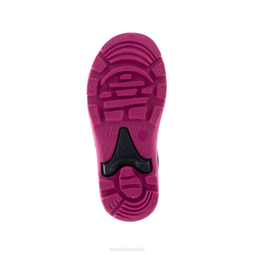 Kamik WINTER BOOTS KIDS SNOBUSTER 2 J6JJBP231 NAVY/MAGENTA