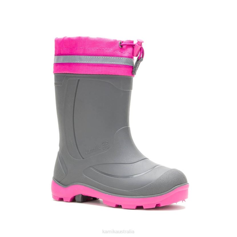 Kamik WINTER BOOTS KIDS SNOBUSTER 3 J6JJBP232 CHARCOAL/MAGENTA