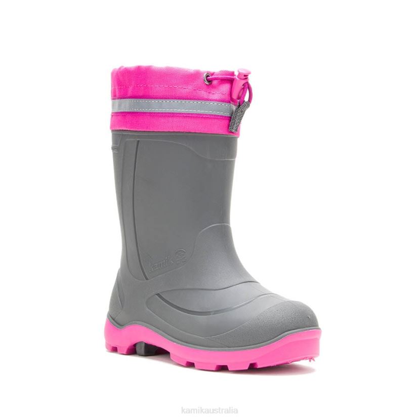 Kamik WINTER BOOTS KIDS SNOBUSTER 3 J6JJBP232 CHARCOAL/MAGENTA