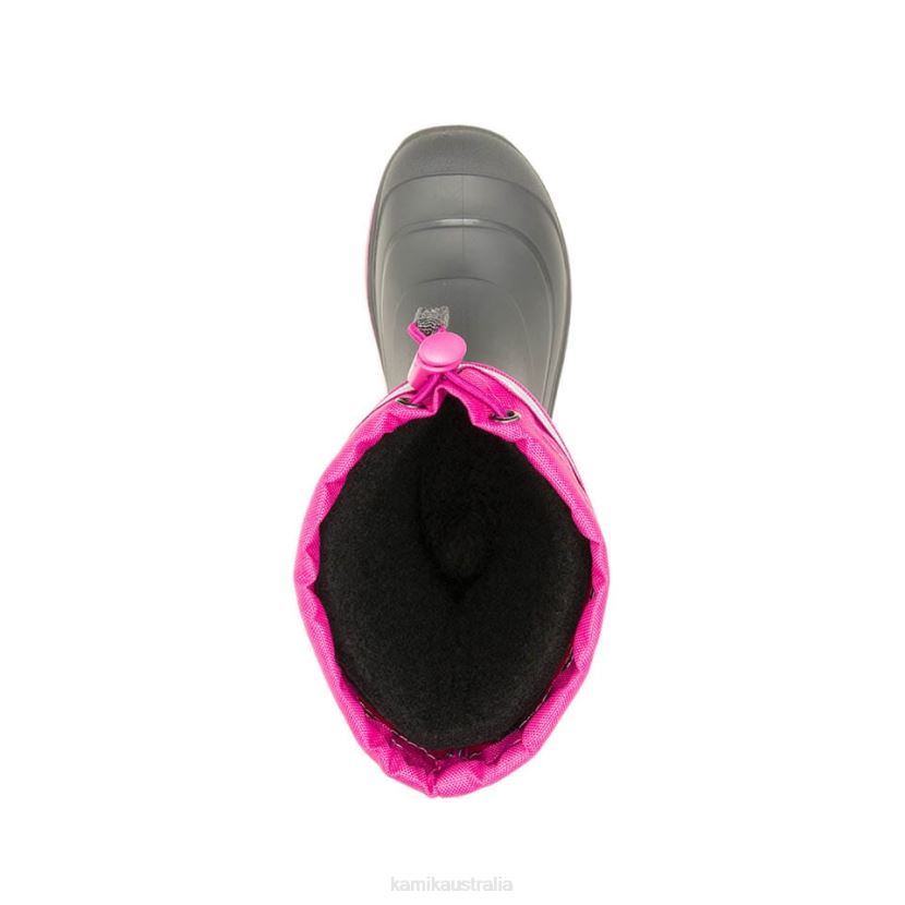 Kamik WINTER BOOTS KIDS SNOBUSTER 3 J6JJBP232 CHARCOAL/MAGENTA