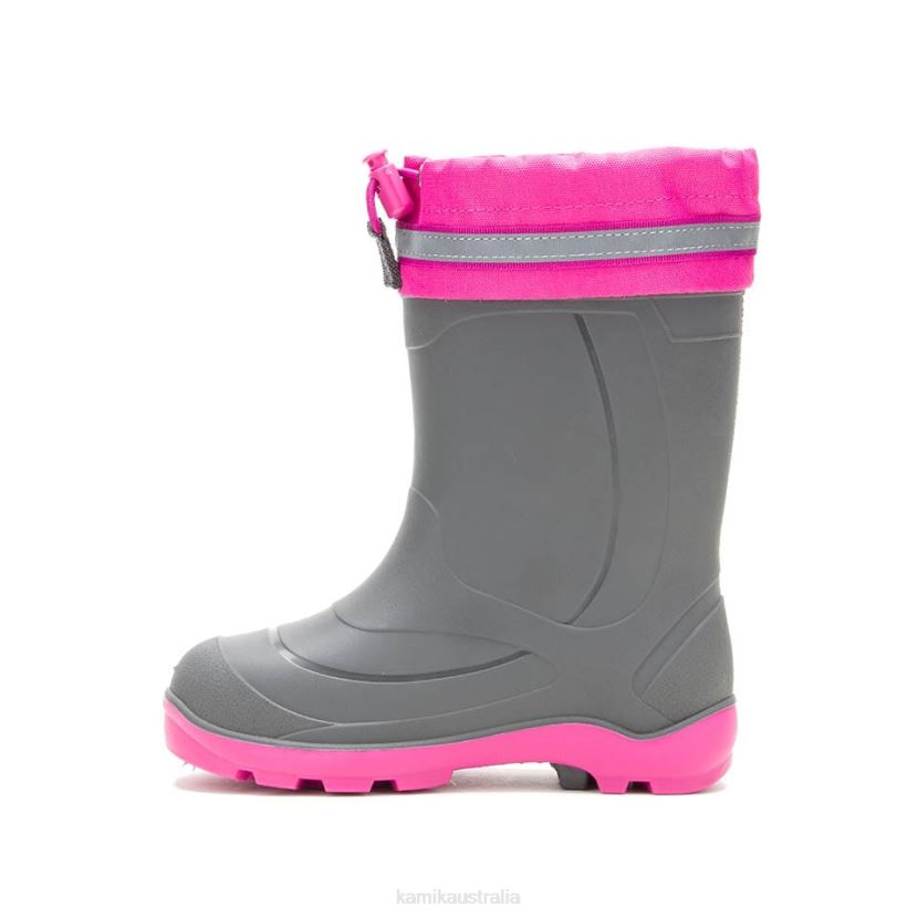 Kamik WINTER BOOTS KIDS SNOBUSTER 3 J6JJBP232 CHARCOAL/MAGENTA