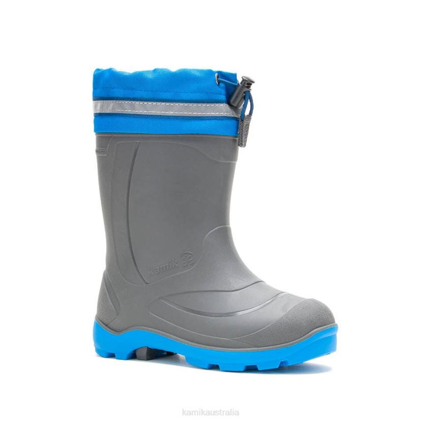 Kamik WINTER BOOTS KIDS SNOBUSTER 3 J6JJBP233 CHARCOAL/INK BLUE