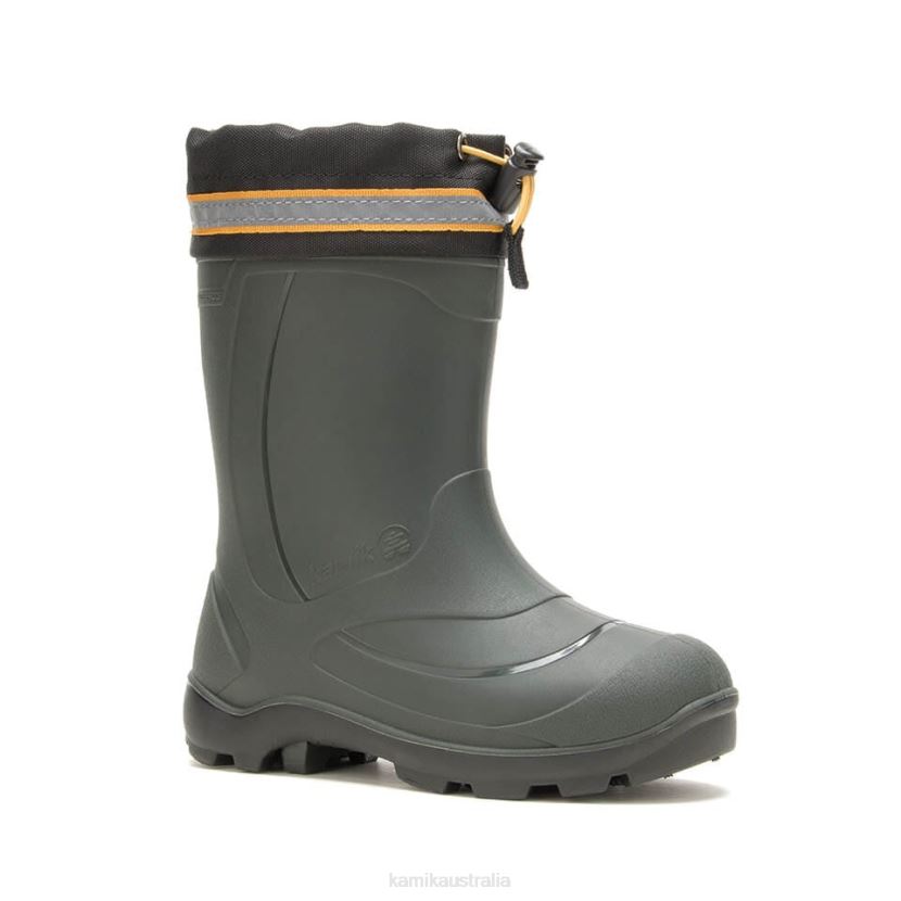 Kamik WINTER BOOTS KIDS SNOBUSTER 3 J6JJBP234 BLK ORANGE KHAKI