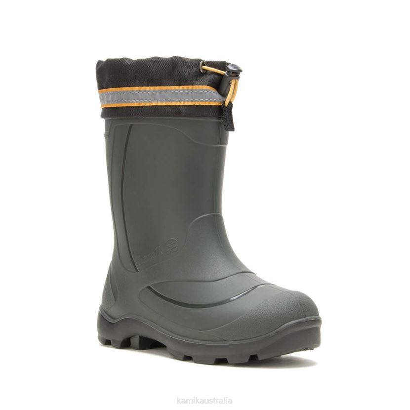 Kamik WINTER BOOTS KIDS SNOBUSTER 3 J6JJBP234 BLK ORANGE KHAKI