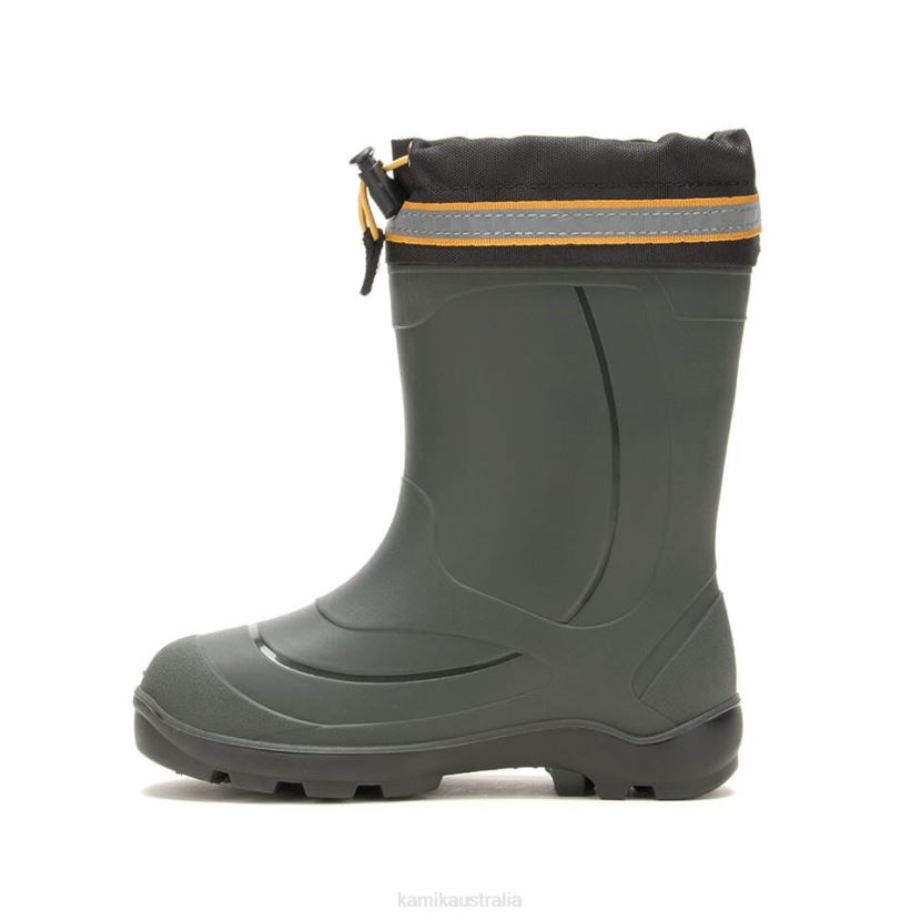 Kamik WINTER BOOTS KIDS SNOBUSTER 3 J6JJBP234 BLK ORANGE KHAKI