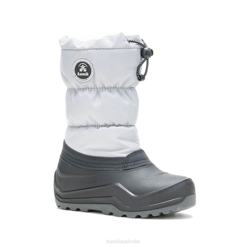 Kamik WINTER BOOTS KIDS SNOWCOZY J6JJBP308 LIGHT GRAY