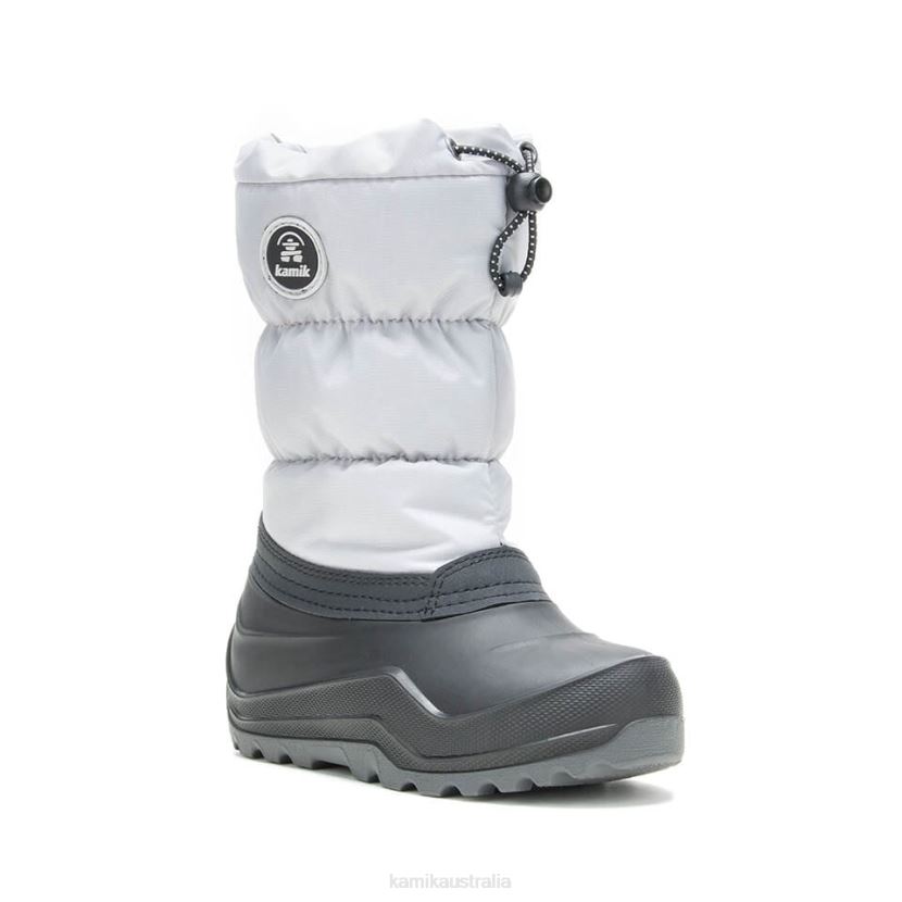 Kamik WINTER BOOTS KIDS SNOWCOZY J6JJBP308 LIGHT GRAY