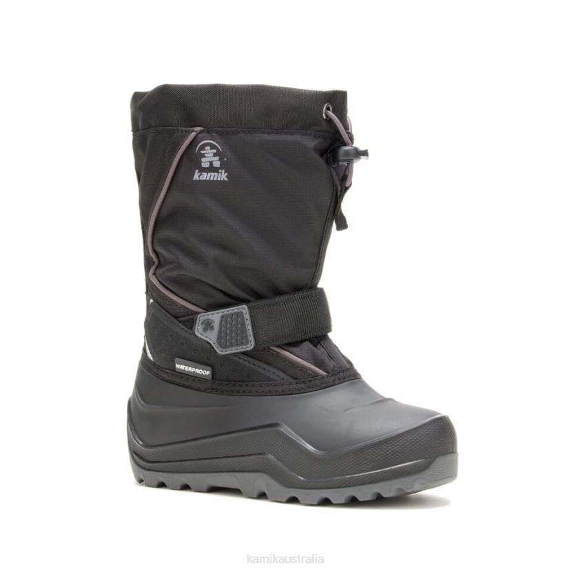 Kamik WINTER BOOTS KIDS SNOWFALL 2 J6JJBP314 BLACK/CHARCOAL