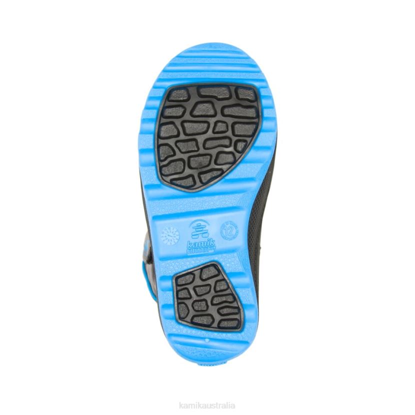 Kamik WINTER BOOTS KIDS SNOWFALL 2 J6JJBP317 CHARCOAL/BLUE