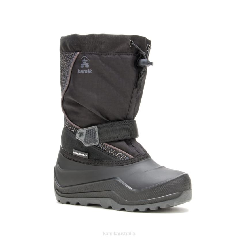 Kamik WINTER BOOTS KIDS SNOWFALL P2 J6JJBP320 BLACK/CHARCOAL
