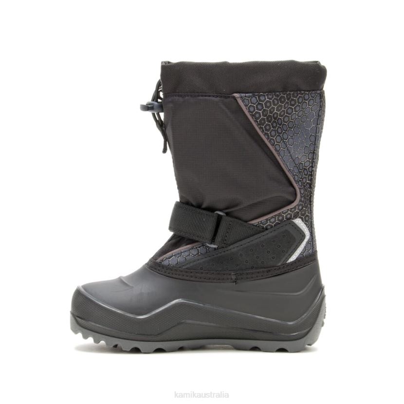 Kamik WINTER BOOTS KIDS SNOWFALL P2 J6JJBP320 BLACK/CHARCOAL