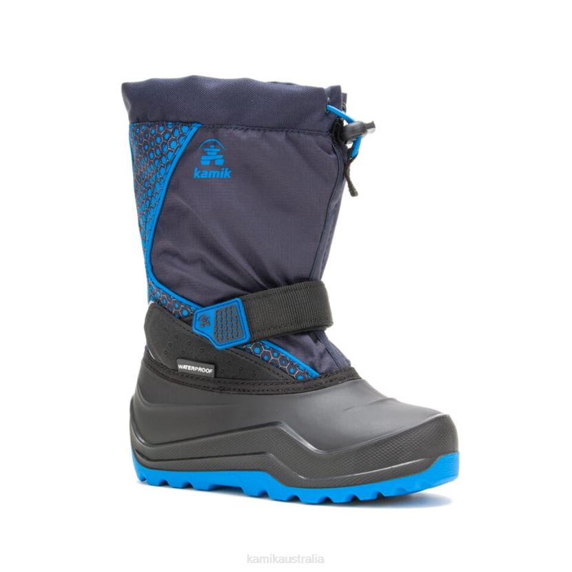 Kamik WINTER BOOTS KIDS SNOWFALL P2 J6JJBP323 NAVY/BLUE